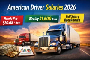 American Driver Salaries 2026: Hourly Pay, Weekly $1,600 Jobs & Full Salary Breakdown
