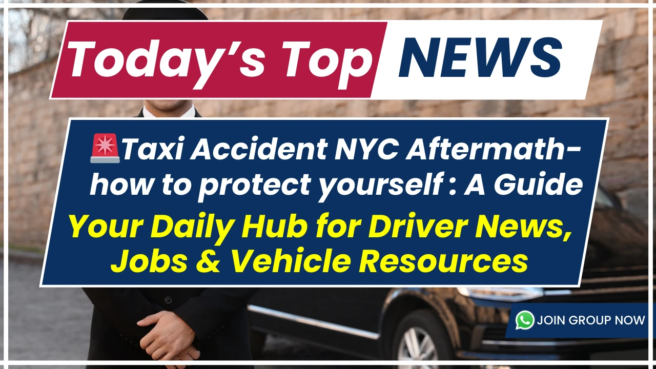 🚨Taxi Accident NYC Aftermath-how to protect yourself : A Guide
