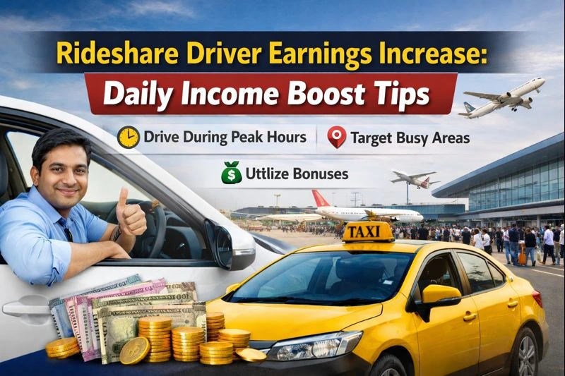 Rideshare Driver Earnings Increase: Daily Income Boost Tips