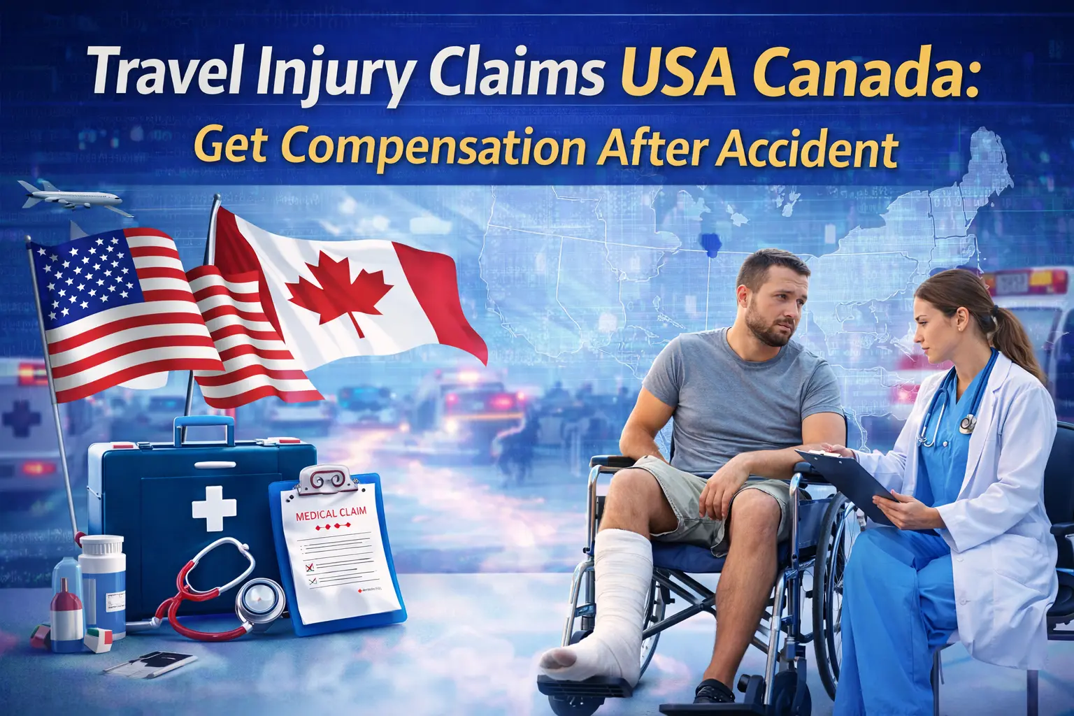 Travel Injury Claims USA Canada: Get Compensation After Accident
