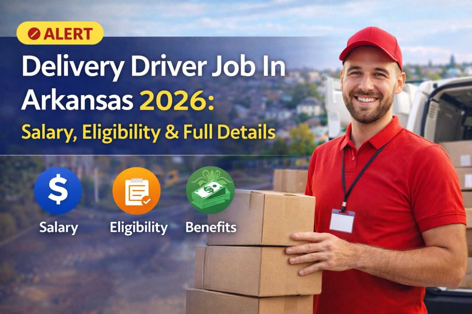 Delivery Driver Job In Arkansas 2026: Salary, Eligibility & Full Details